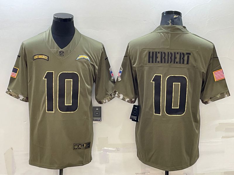 Men Los Angeles Chargers #10 Herbert Green 2022 Vapor Untouchable Limited Nike NFL Jersey->buffalo bills->NFL Jersey